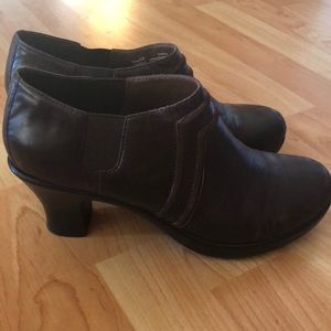 Dansko short brown ankle boots